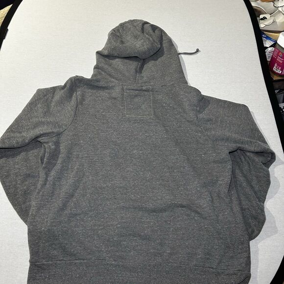 Aviator Nation Rainbow Embroidery Hoodie in heather gray, Size XL - Picture 2 of 6